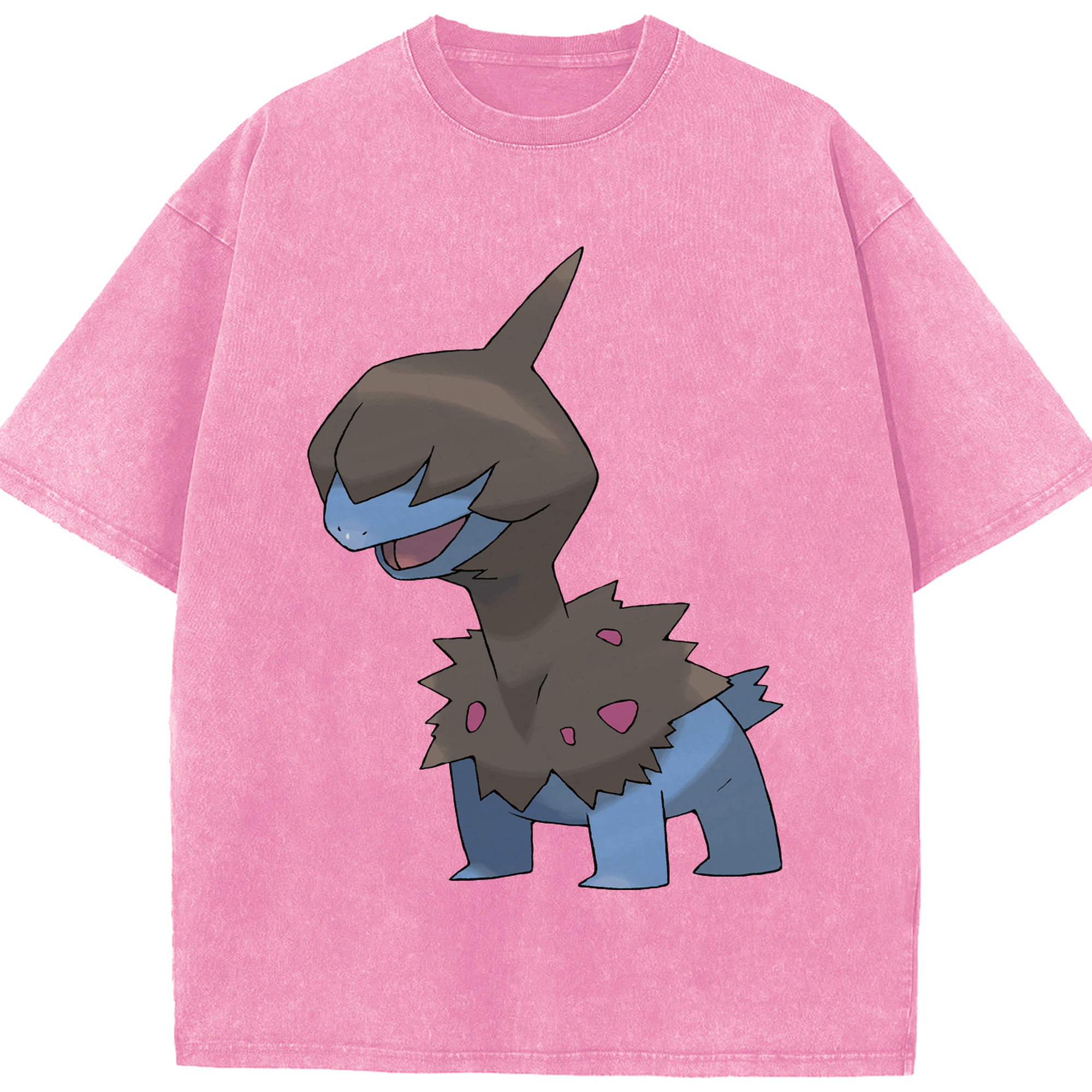 （画像用） ポケットモンスター Pokémon 綿100% ヴィンテージ風 半袖Tシャツ（フロントプリント）